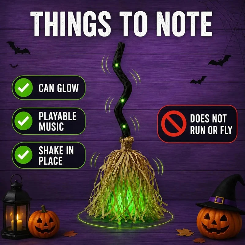 Halloween Magic Witch Broom
