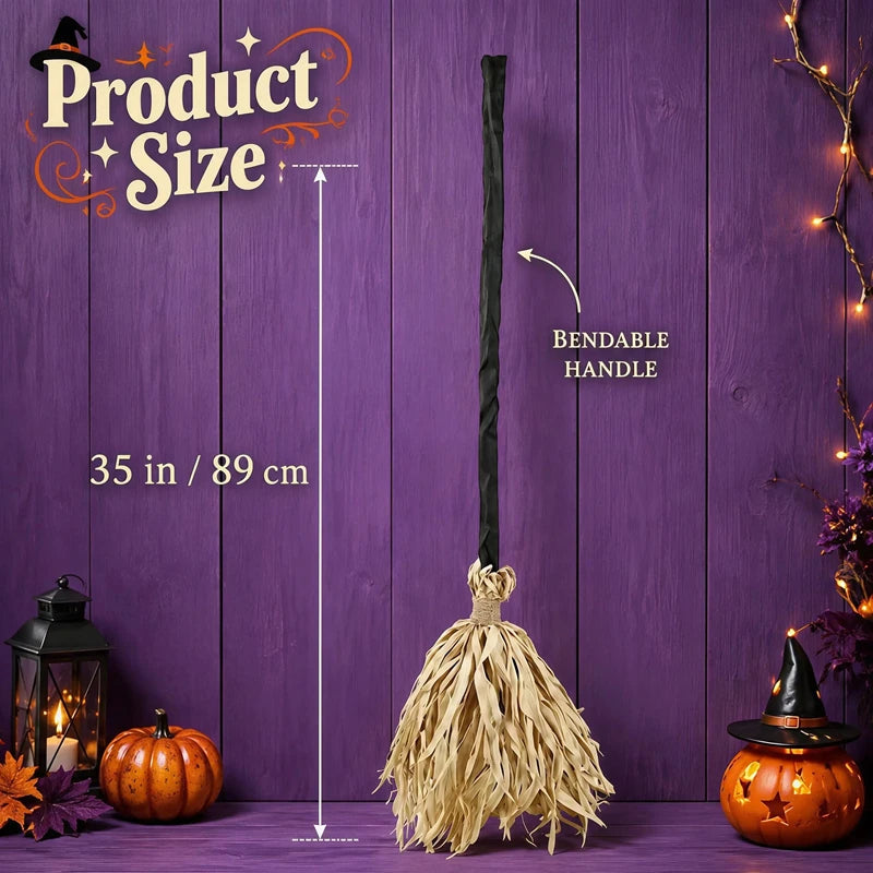 Halloween Magic Witch Broom