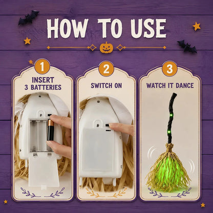 Halloween Magic Witch Broom